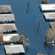 Inundaciones creadas por el calentamiento global.