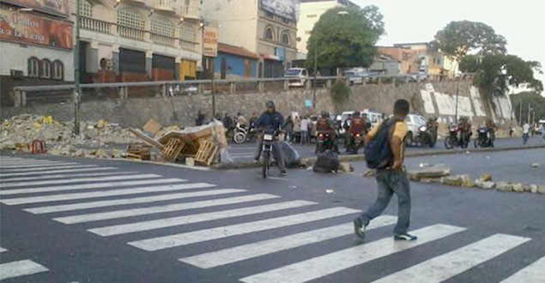 Protesta en petare.- El Nacional