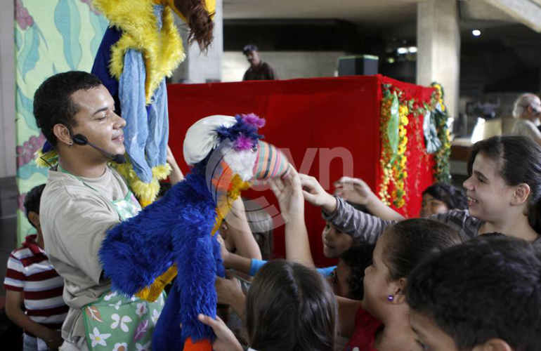 Talleres durante el III Festival de Teatros en Caracas.