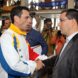 Jorge Arreaza y Henrique Capriles.