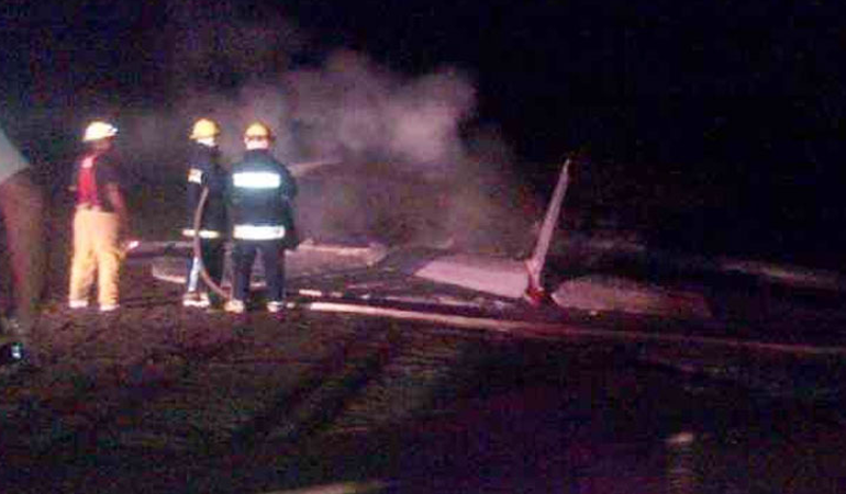 En la noche de este jueves una avioneta se estrelló en el estado Zulia