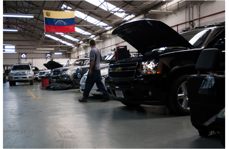 La insdustria automotriz venezolana refleja su peor año en producción.