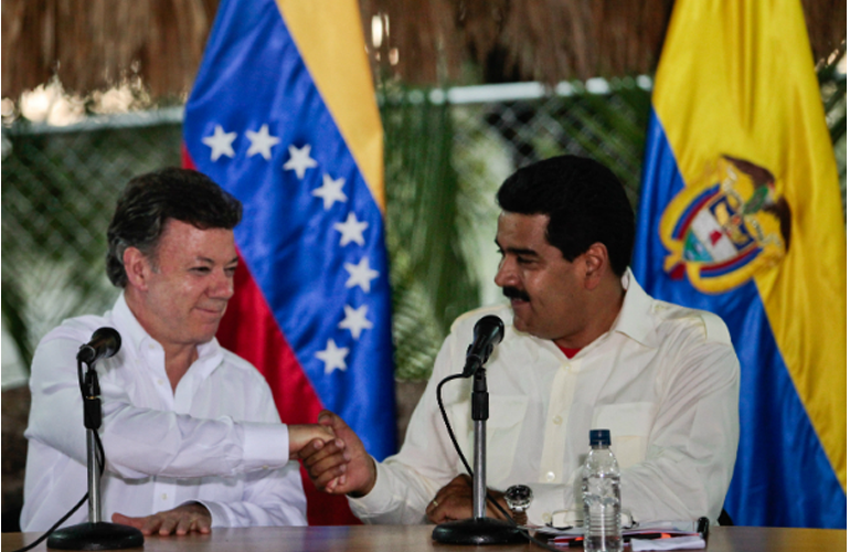 Nicolás Maduro asistirá a la investidura de Santos.