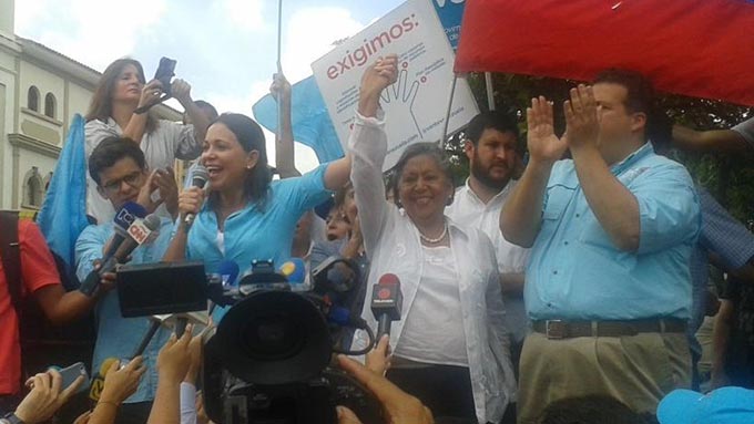 María Corina Machado anuncia que Isabel Pereira es su reemplazo como candidata a la Asamblea Nacional