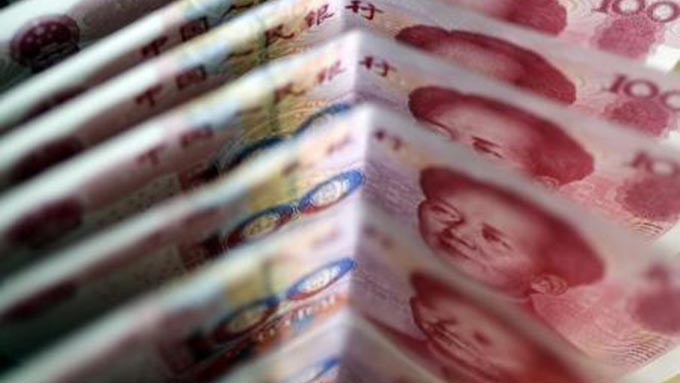 Caída del yuan chino