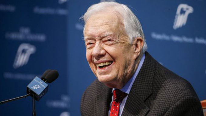 Jimmy Carter padece cáncer en el cerebro