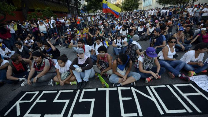 Oposición en las calles