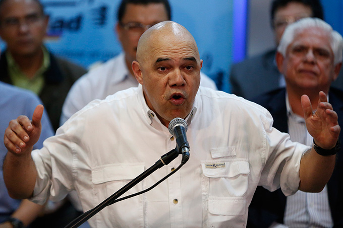El vocero de la oposición venezolana, Jesús "Chúo" Torrealba