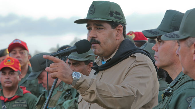 Nicolás Maduro y la FANB