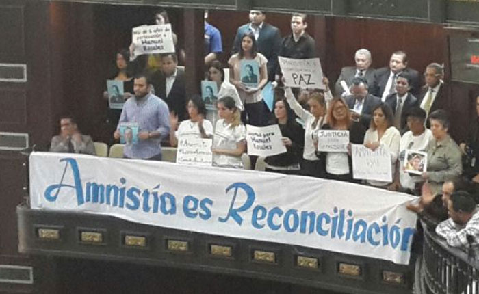 Familiares de presos políticos