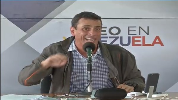 Henrique Capriles, gobernador de Miranda