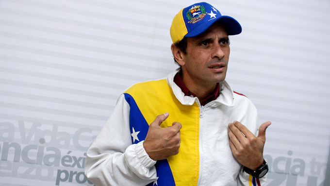 Henrique Capriles, gobernador de Miranda
