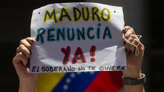 Maduro renuncia ya