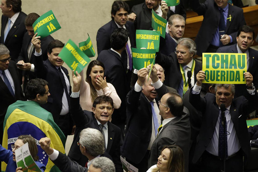 COngreso de Brasil aprueba juicio político contra Dilma Rousseff