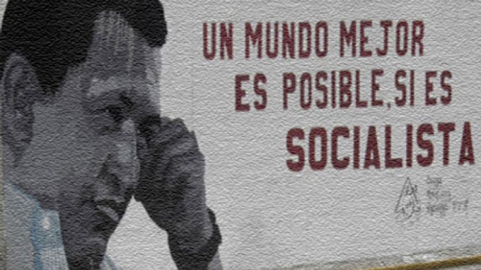 Mural Chávez Socialismo