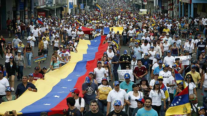 Protestas contra Maduro