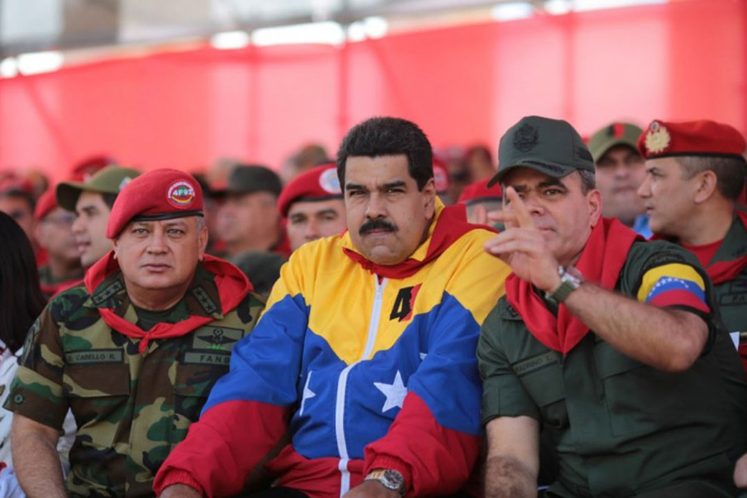 Gobierno militar Diosdado Cabello, Vladimir Padrino López, Nicolás Maduro