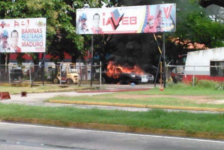 Disturbios en Barinas