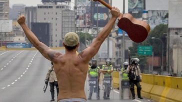 El otro escenario protestas en Caracas