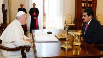 Papa Francisco y Maduro