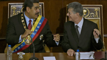 Nicolás Maduro y Henry Ramos Allup - PSUV-MUD: Dos facciones del régimen
